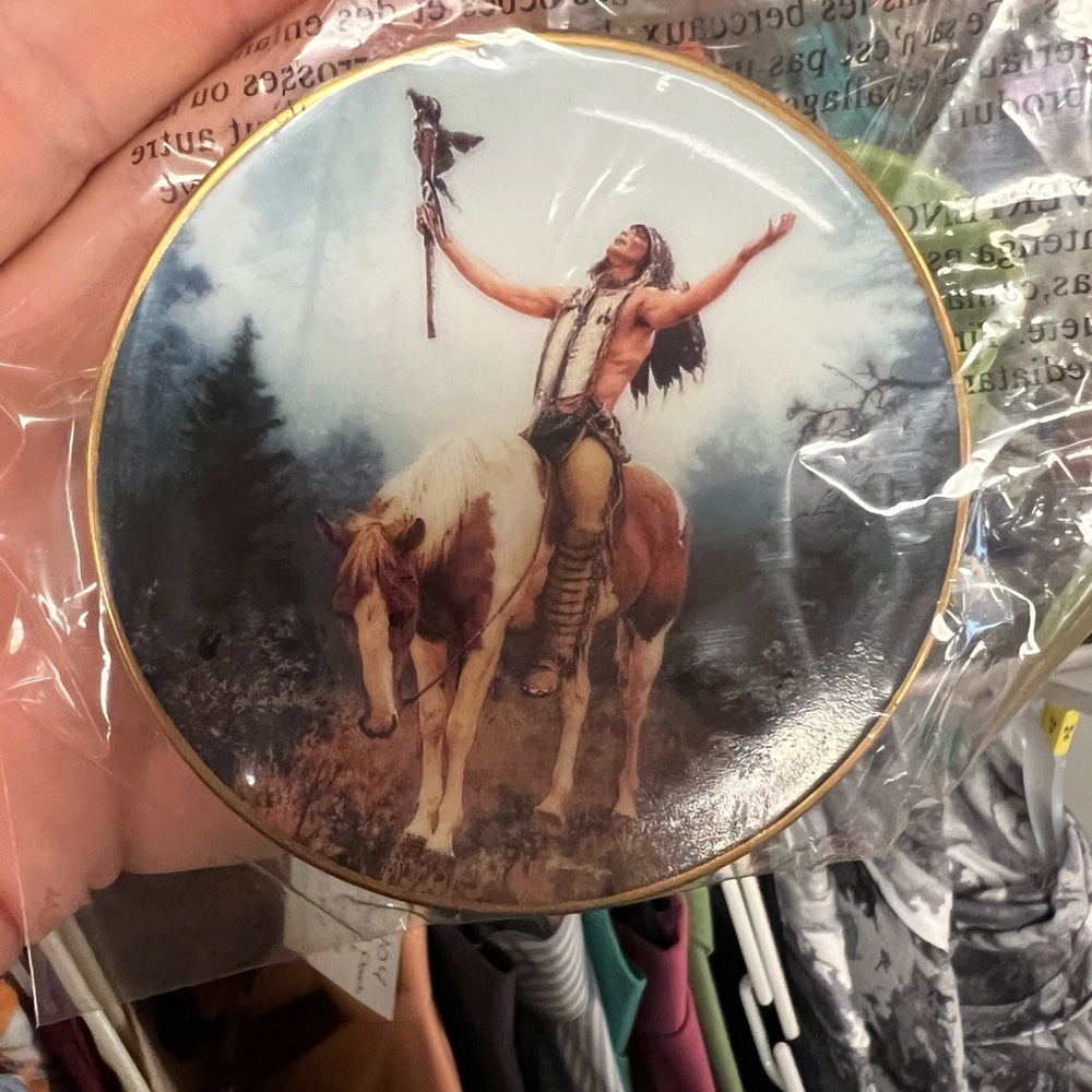 Native American collectors plate 2